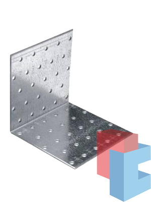 Картинка анонса товара «уголок монтажный км 30*30*30*2 мм  (kur 30*30*30)»
