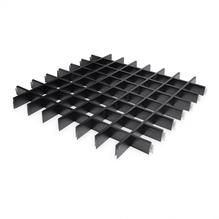 Картинка анонса товара «грильято е 100*100  h40/b10 "мама" (0,6 м) черный»