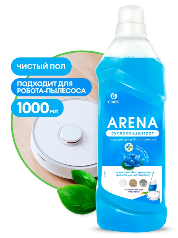 Картинка анонса товара «grass средство для мытья пола 1 л arena  125184/125904/125185/125905 грасс»