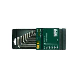Картинка анонса товара «ключи torx-профиль "звездочки" 9 пр т10-т50 в коробке fit 64022»