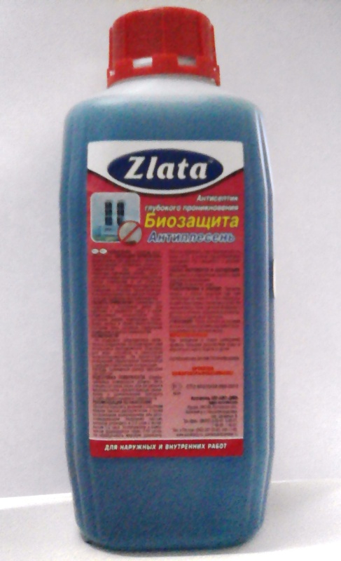 Картинка анонса товара «пропитка антиплесень 1кг "злата" (14)»