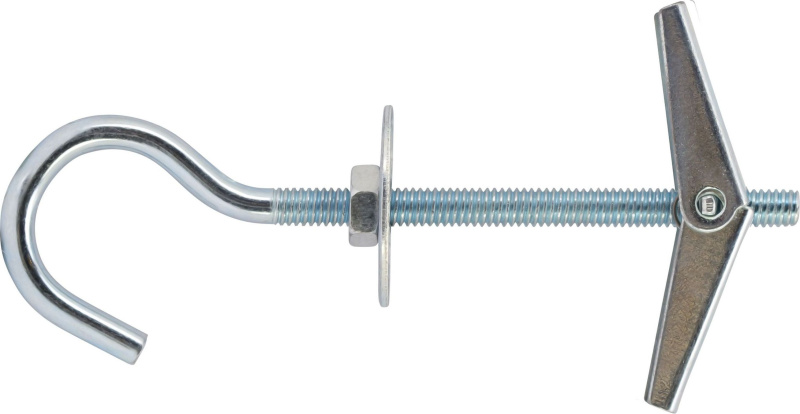 Картинка анонса товара «дюбель складной пружинный крюк м 6*100/75»