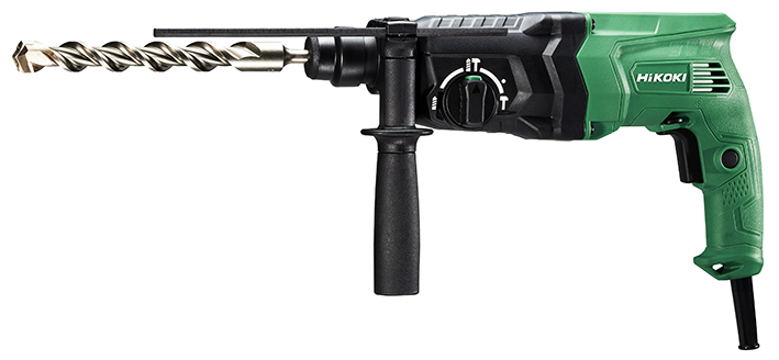 Картинка анонса товара «hikoki перфоратор dh24ph2 730вт, 2,7 дж, sds+»