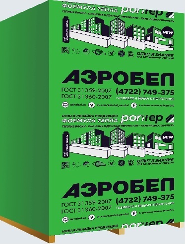 Картинка анонса товара «блок газосиликатный  аэробел "premium" d500 625х100х200 (1,875м3-150шт)»
