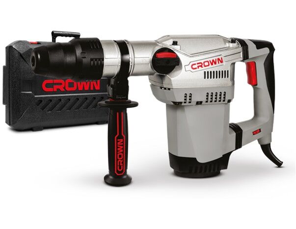 Картинка анонса товара «crown перфоратор ст18118v вмс, 1250вт, 10дж,sds-max 7кг»