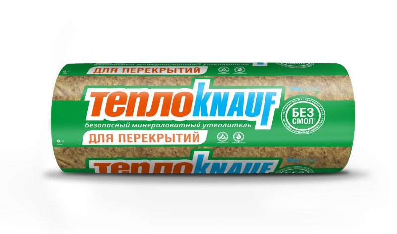 Картинка анонса товара «минвата "кнауф для перекрытий"(рулон) 040 100*1220*7380, 9м2, 0,9м3 (32) 627868»