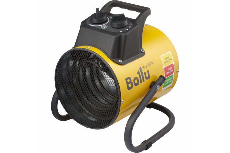 Картинка анонса товара «тепловая пушка  ballu bhp-рe2-3 3000вт 220в 260м³/ч 3,3кг»