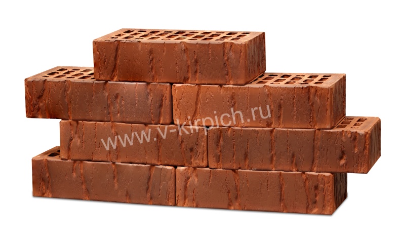 Картинка анонса товара «кирпич лицевой одинарный кортен кора 250*120*65/1нф (480 шт) г. воротынск»