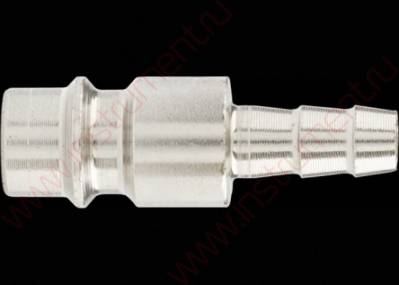 Картинка анонса товара «ниппель универсальный быстросъемный ("папа") со штуцером "елка" под шланг6мм(2шт) stels (стелс)57055»