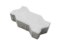 Картинка анонса товара «плитка тротуарная волна белая 225х112.5х60 (12.15м2)»