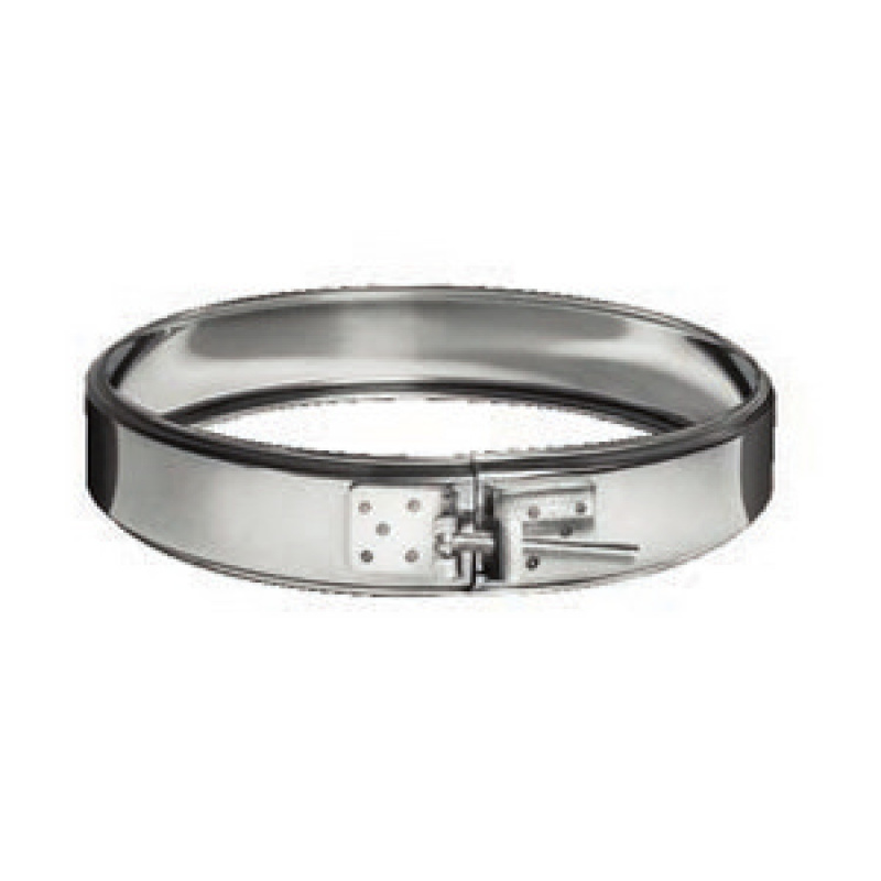 Детальная картинка товара «хомут обжимной нержавейка d-115 (0,5мм)»