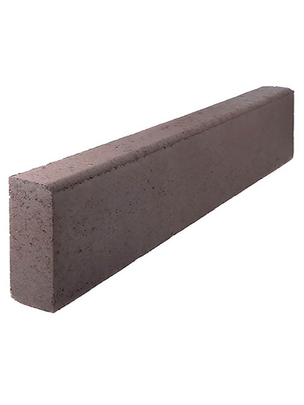 Детальная картинка товара «бордюр тротуарный поребрик коричневый 1000х200х80 (48шт)»