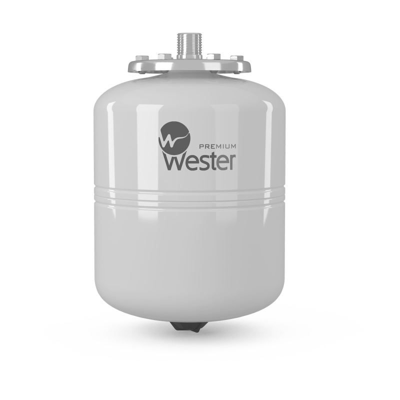 Картинка анонса товара «бак мембранный для системы гвс и гелиосистем wester premium wdv 12л нерж.контрфланец»