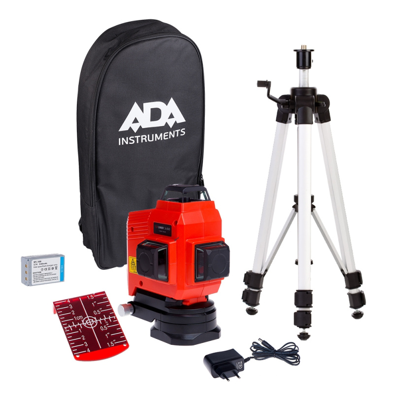 Картинка анонса товара «ada построитель лазерных плоскостей topliner 3-360 set a00484»