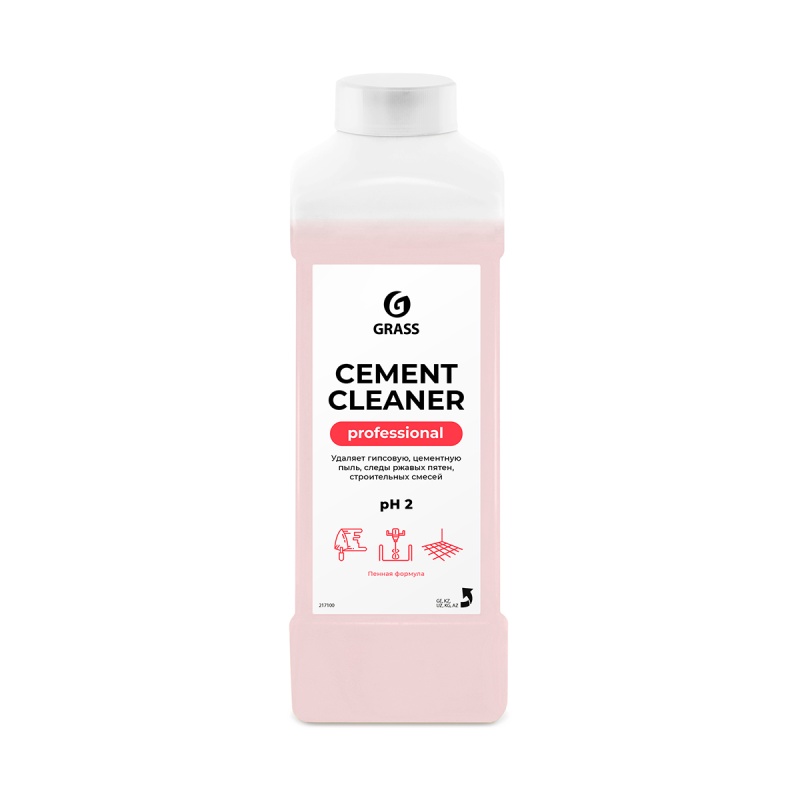Картинка анонса товара «grass очиститель после ремонта 1л cement 217100 грасс»