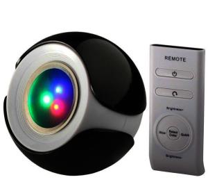 Картинка анонса товара «светильник эра magic colours black декоративная (пульт ду, 220в)»