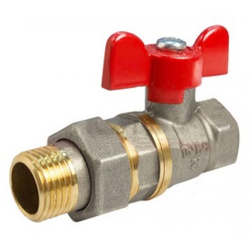 Картинка анонса товара «кран американка шар 1/2" баб valfex (80/20)»