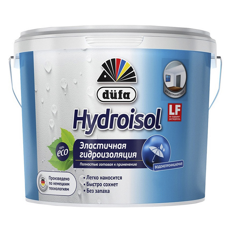 Картинка анонса товара «гидроизоляция эластичная "dufa" (дюфа) hydroisol 3кг»
