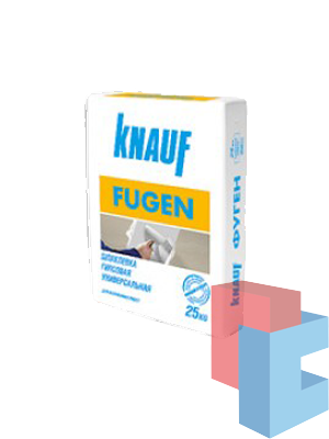 Детальная картинка товара «кнауф (knauf) фюгенфюлер шпаклевка гипсовая (25 кг)(40)»