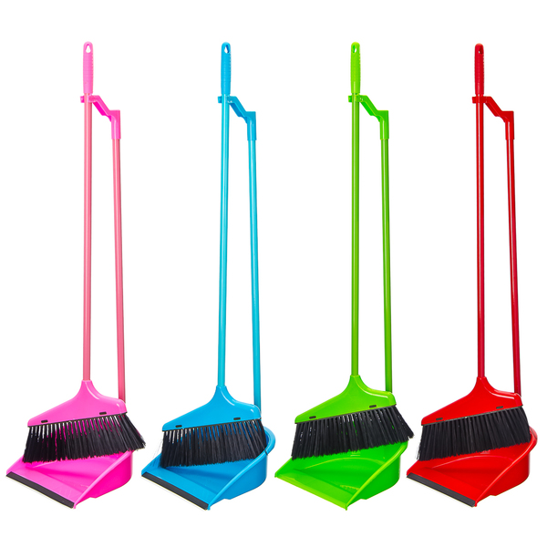 Картинка анонса товара «щетка для пола ленивка с ручкой +совок на длинных ручках hd5801 309643»