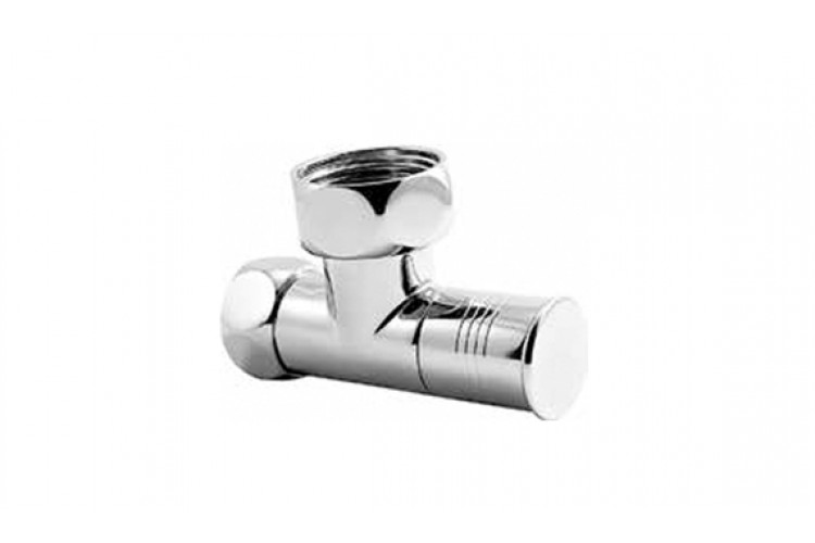 Детальная картинка товара «вентиль угловой для полот/суш 1"*1/2 г/г thermofix (пара) круглый»