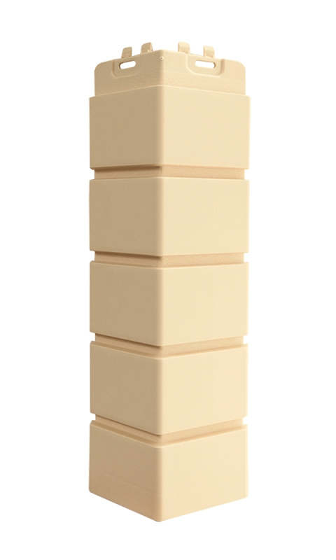 Картинка анонса товара «г-л  наружний угол клинкерный кирпич бежевый classic»