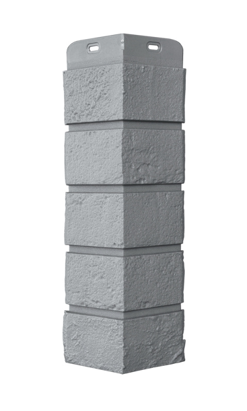 Картинка анонса товара «г-л  наружний угол "состаренный кирпич"classic серый»