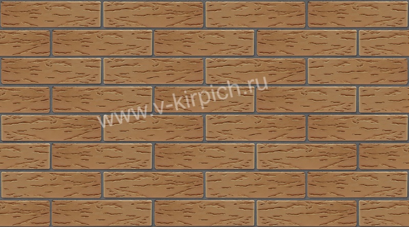 Картинка анонса товара «кирпич лицевой одинарный гляссе рустик 250*120*65/1нф/150/100 (480 шт) г. воротынск»