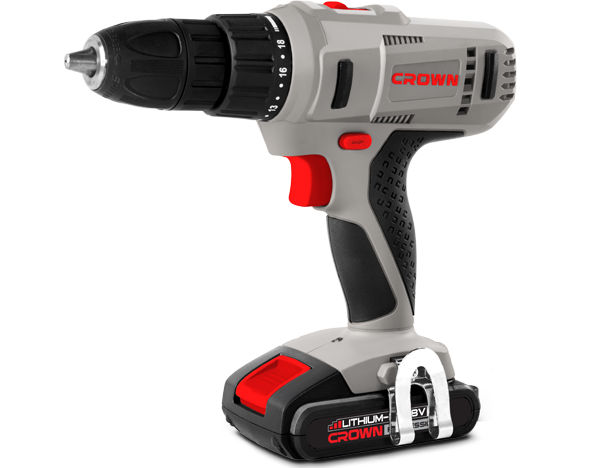 Картинка анонса товара «crown аккум. шуруповерт ct21056l-1.5 bmc, 18в, 35/45нм, 1,5ач»