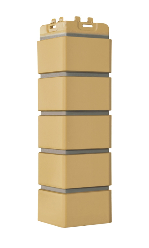 Картинка анонса товара «г-л  наружний угол клинкерный кирпич desing песочный со швом 7006»