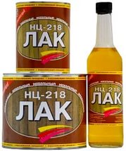 Картинка анонса товара «лак нц-218  б/цветный 0,8кг мебельный (12)»