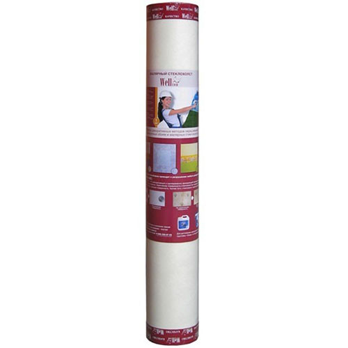 Картинка анонса товара «стеклохолст "wellton" 45 г/м2 (1*50м)»