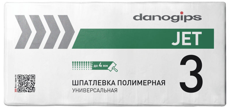Картинка анонса товара «даногипс (danogips) шпатлевка  dano jet3 20 кг(48)»